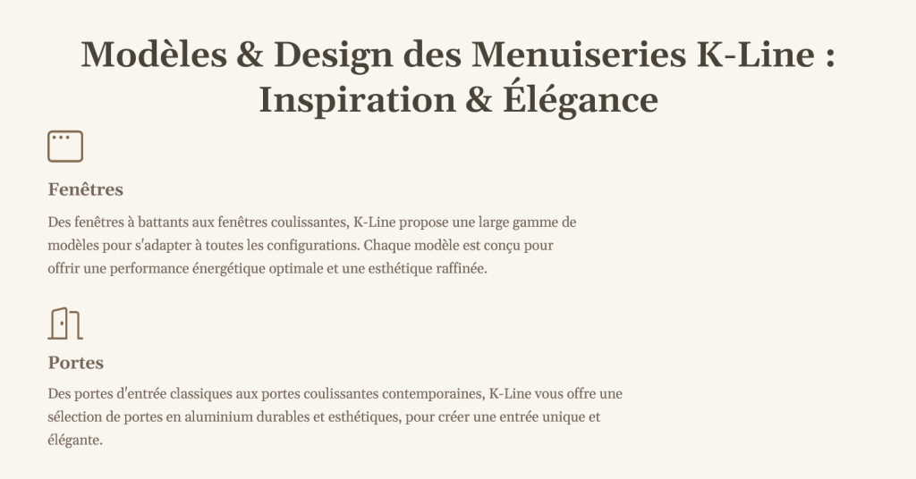 Menuiserie aluminium Fenetres aluminium K Line Portes aluminium K Line Coulissants aluminium K Line Fabrication francaise Sur mesure Isolation thermique velaux alu 13